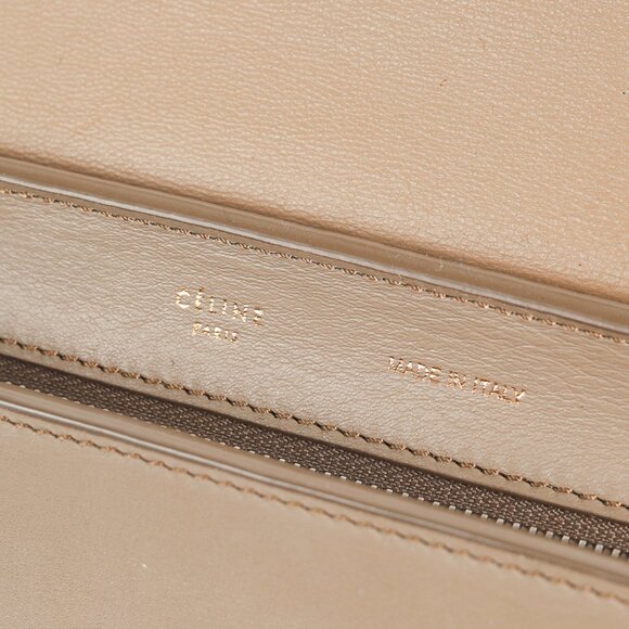 Celine Trapeze Medium Tricolour Leather & Suede Tote - Picture 14 of 14